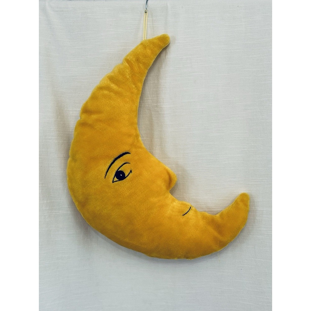 Vintage 90's Oversized Salamander Graphix Celestial Moon Plush